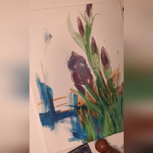 Vibrant Floral Art Print